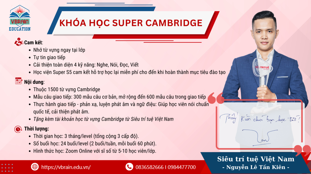 Khóa học Cambridge