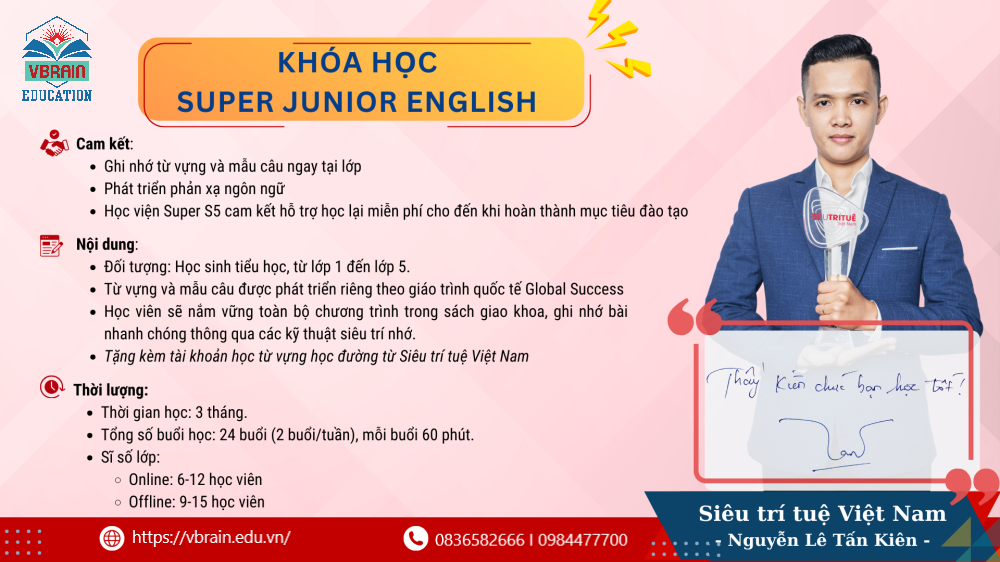 Khóa Super Junior Enghlish