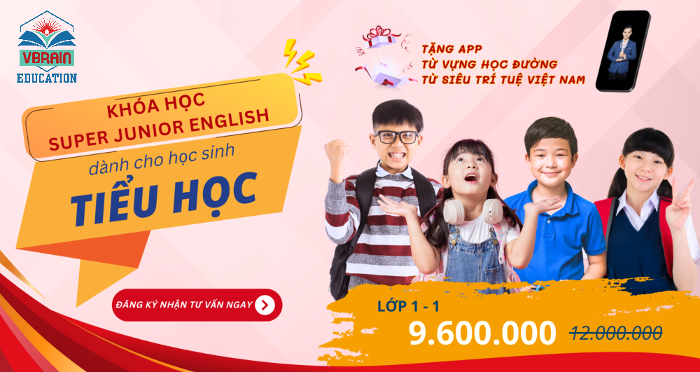 KHÓA HỌC SUPER JUNIOR ENGLISH