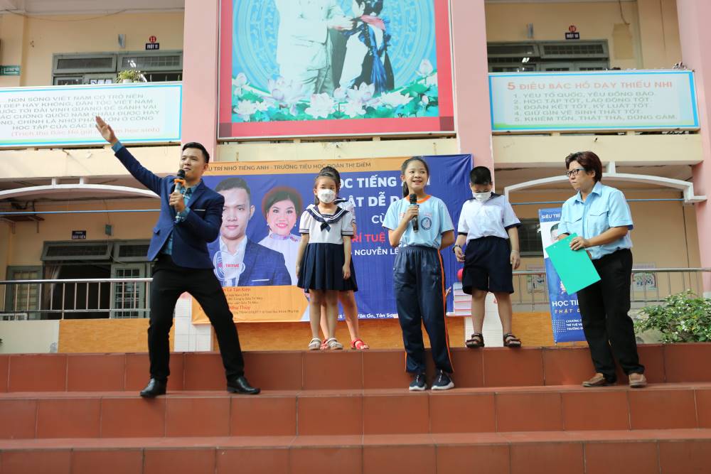Siêu trí nhớ tiếng anh tại Trường tiểu học Đoàn Thị Điểm, Tân Phú, TP. Hồ Chí Minh
