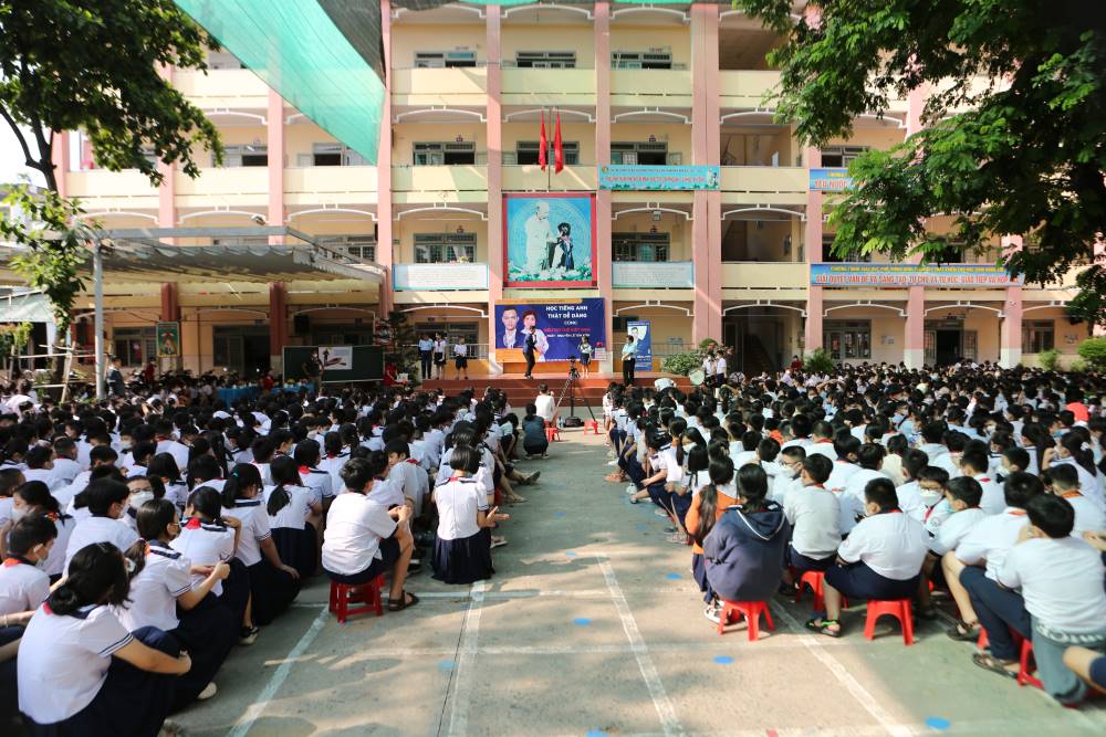 Siêu trí nhớ tiếng anh tại Trường tiểu học Đoàn Thị Điểm, Tân Phú, TP. Hồ Chí Minh