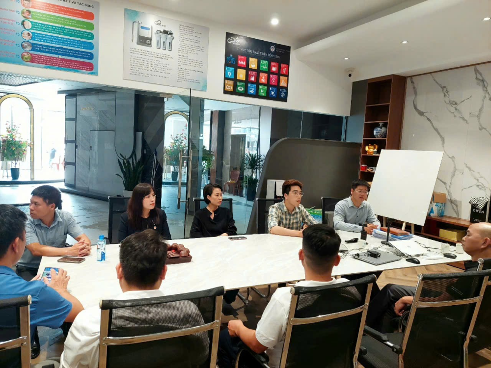 Chương trình hỗ trợ nước sạch cho bà con Thái Nguyên sau bão Yagi của Super S5 cùng VCEO 