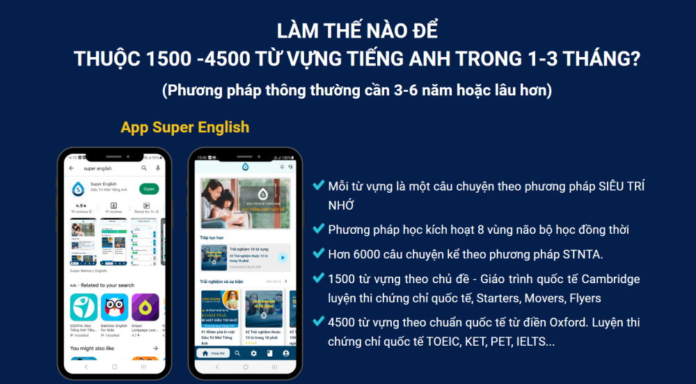 Phương pháp siêu trí nhớ giúp bạn học tiếng Anh hiệu quả hơn bao giờ hết cùng VBrain