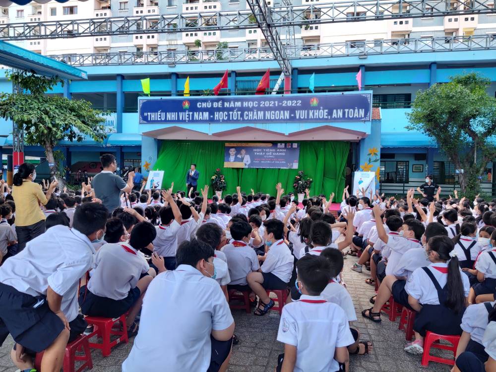 Siêu trí nhớ tiếng anh đào tạo tại Trường tiểu học Huỳnh Văn Chính – Tân Phú, Tp. Hồ Chí Minh