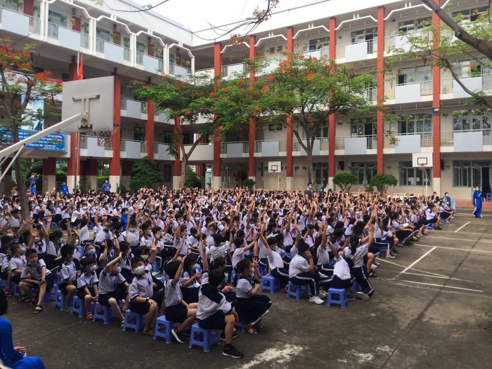 Siêu trí nhớ tiếng anh triển khai tại Trường tiểu học Tân Sơn Nhì, Tân Phú, TP. Hồ Chí Minh