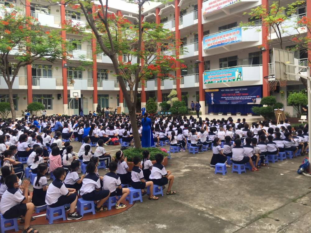 Siêu trí nhớ tiếng anh triển khai tại Trường tiểu học Tân Sơn Nhì, Tân Phú, TP. Hồ Chí Minh