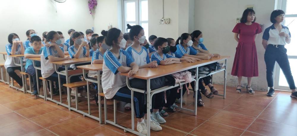 Tiếng anh Siêu trí nhớ đào tạo tại Trường trung học cơ sở Cỏ Đông – Thị xã Sơn Tây