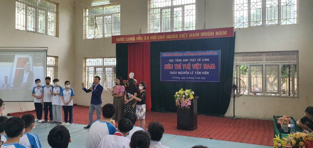 Tiếng anh Siêu trí nhớ đào tạo tại Trường trung học cơ sở Cỏ Đông – Thị xã Sơn Tây